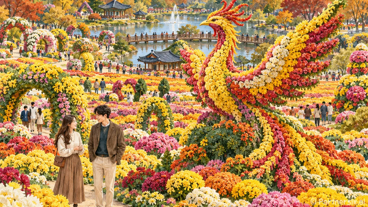 국화로 물든 익산의 열흘