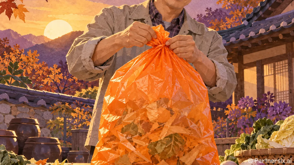 익산 김장쓰레기 이렇게 버려요