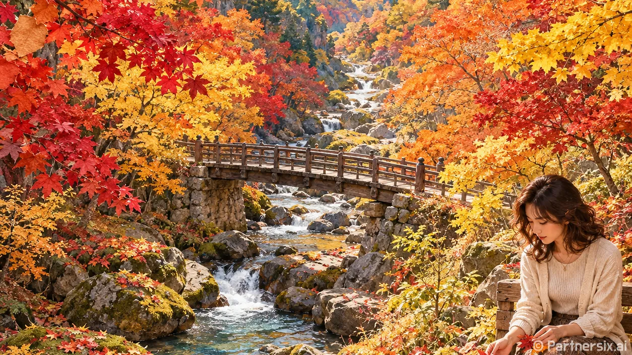 강천산 단풍이 내려온다
