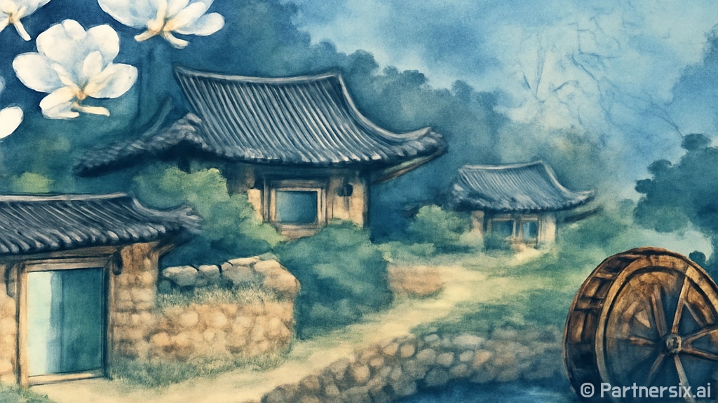 호남 3대 명촌 금안동 한글마을의 고즈넉한 풍경