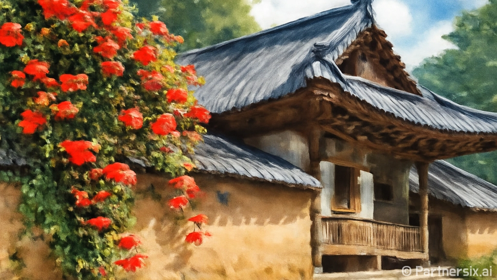 남파고택 능소화와 …