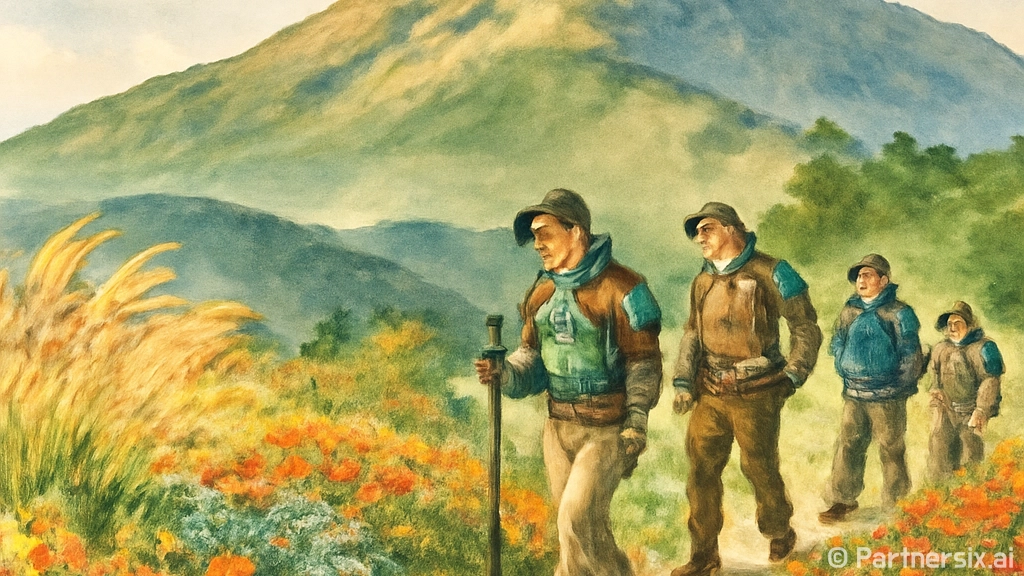 지리산 노고단 가을 야생화 산행기
