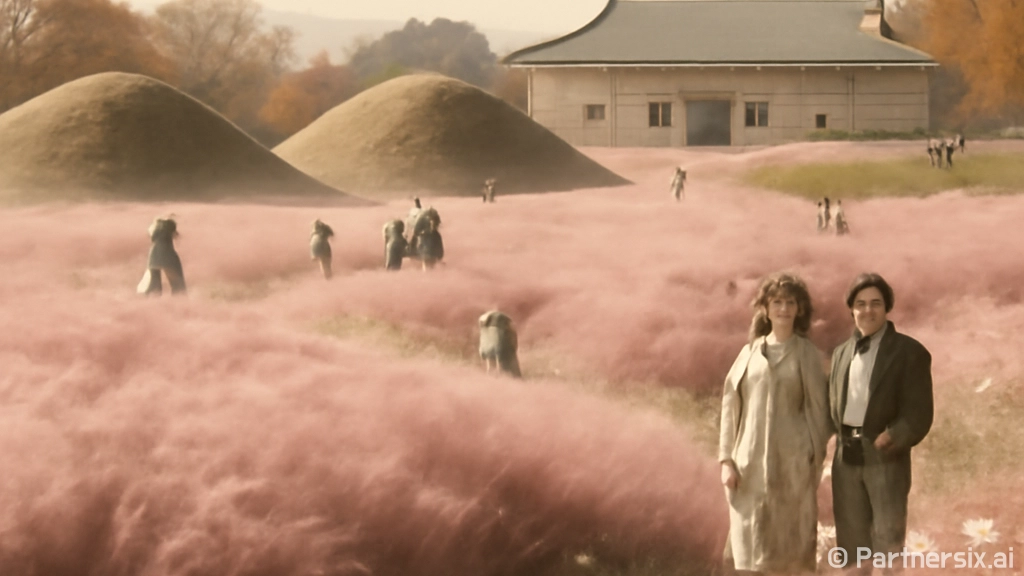 가을빛 물든 전남 핑크 뮬리 명소