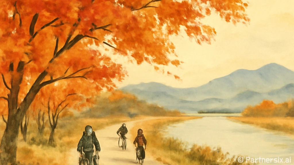 가을 바람 타고 나…