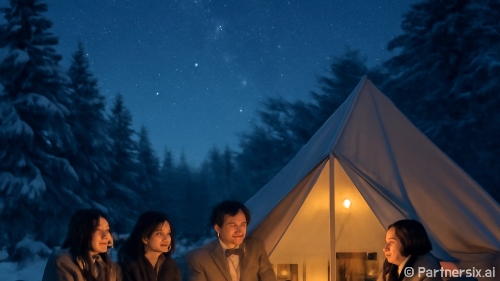 전남 겨울 캠핑, …