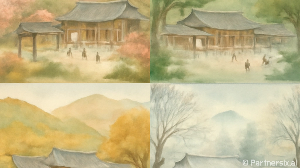 장성 고산서원에서 …