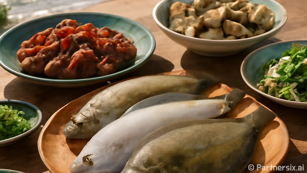 전남 봄바다 해산물의 진수