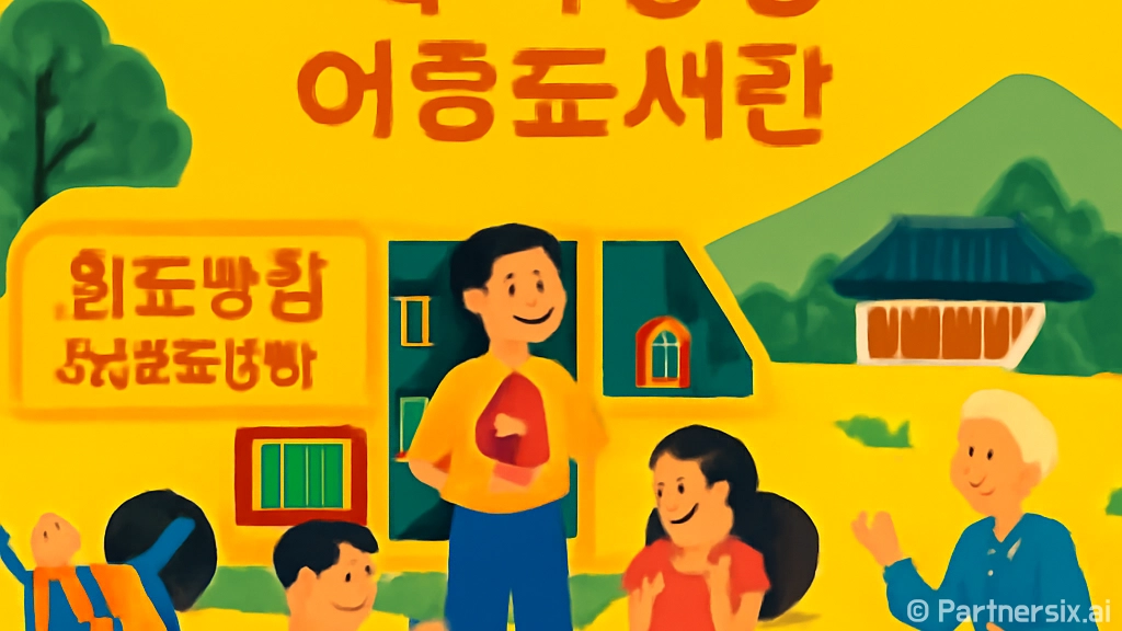 전남 구석구석 찾아가는 이동도서관 책책빵빵