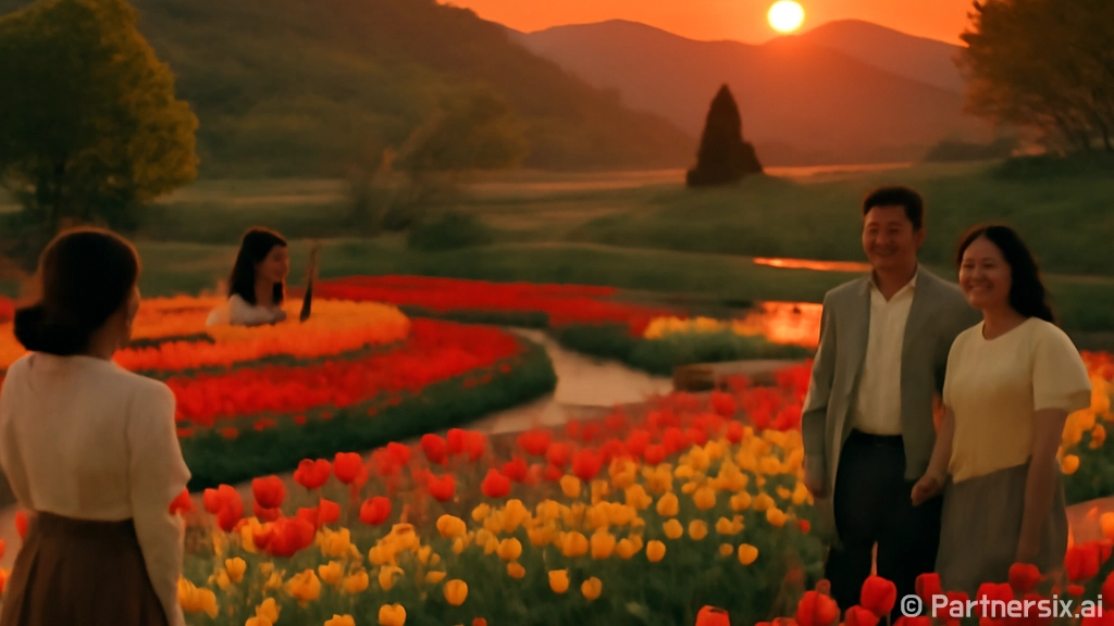 순천만국가정원 튤립…