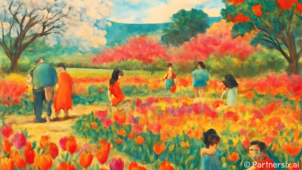 신안 임자도 튤립축제, 봄의 향연 펼쳐지다