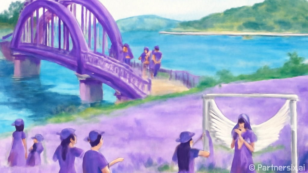 신안 퍼플섬, 보랏…