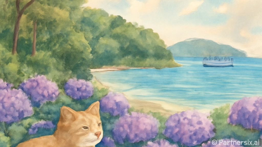 고흥 쑥섬, 고양이…