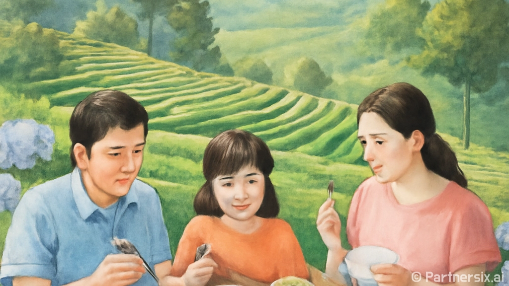 푸릇푸릇 보성에서 …