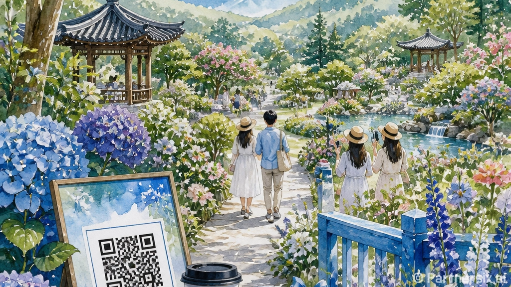 보성군 민간정원, 아름다운 30선 도전 투표 시작
