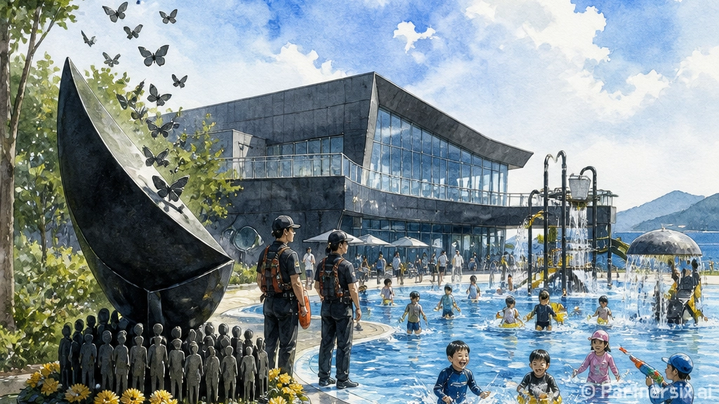 진도 국민해양안전관 키즈풀, 안전한 여름 물놀이 명소