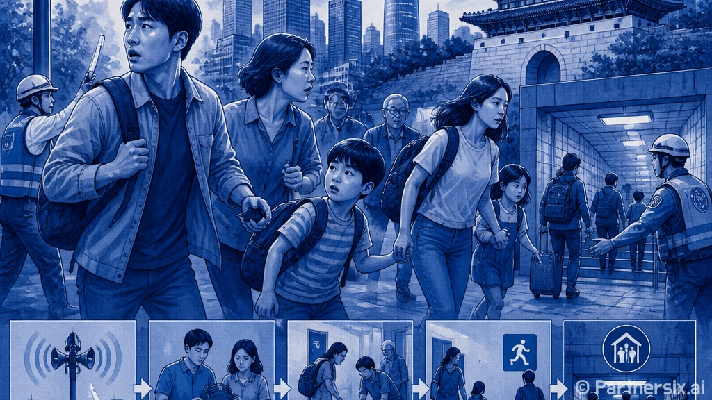 장성군 민방위 훈련, 대피소와 행동요령 총정리