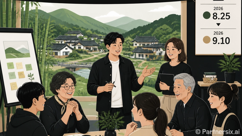 담양군 마을활동가 양성교육 수강생 모집