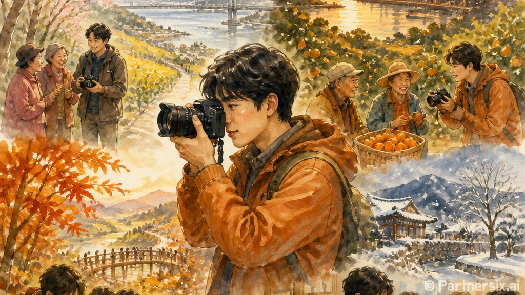 광양의 사계절을 담은 청년 사진작가 이용선