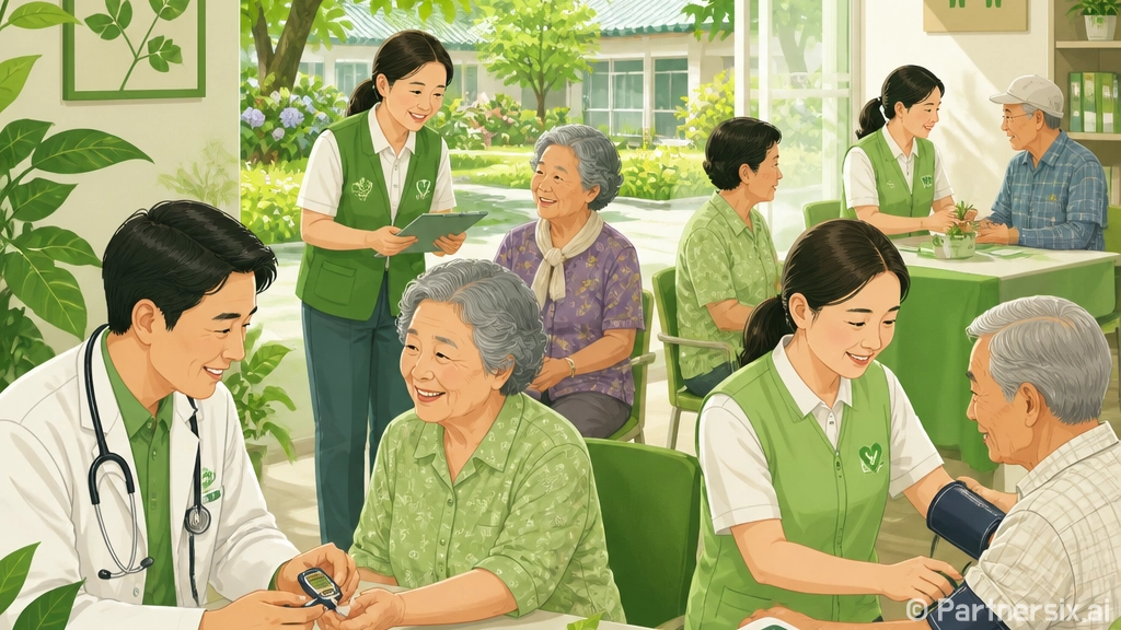 무더위 속 경로당 …