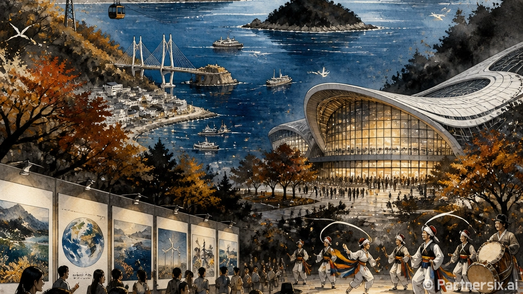 가을 여수, 세계섬…