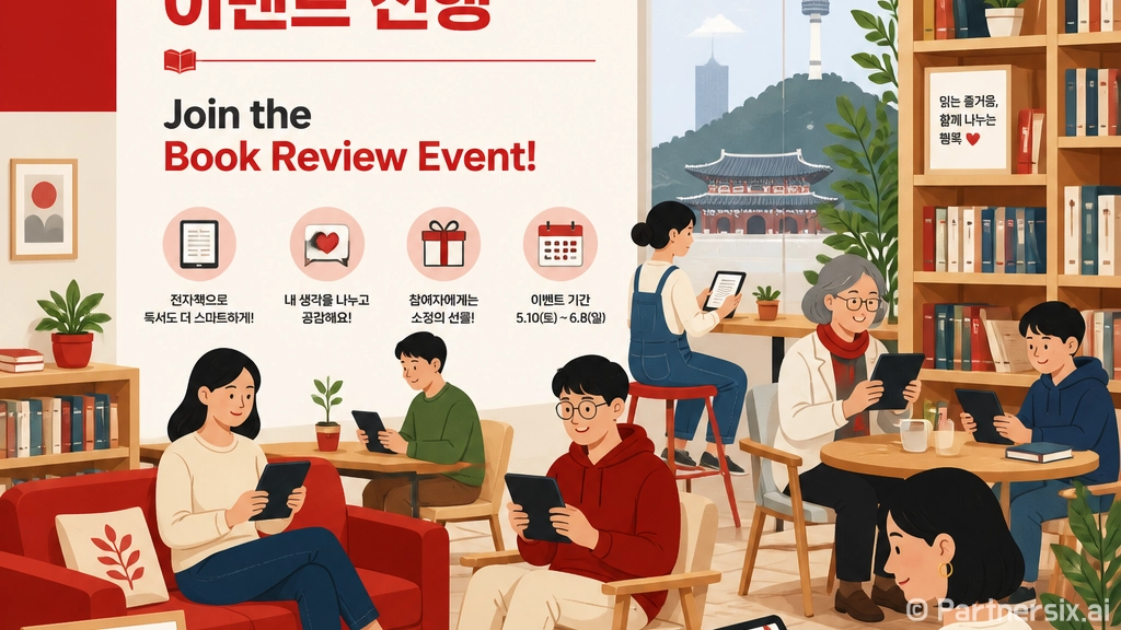 나주시립도서관 전자책 서평 이벤트 개최