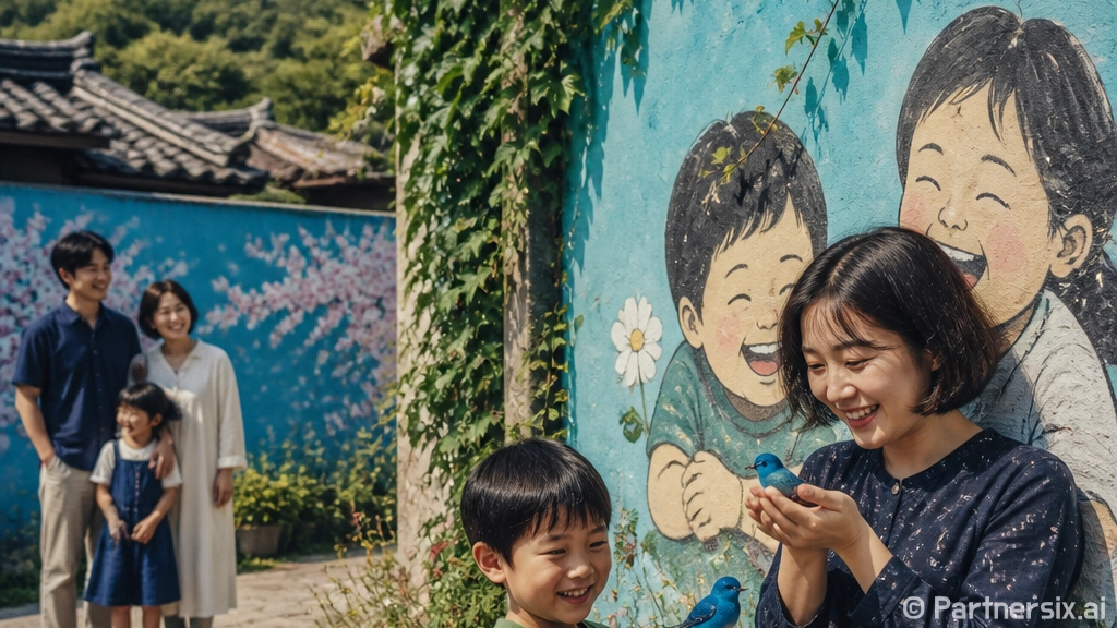 백운산 품은 재동마을과 솔밭섬의 웃음