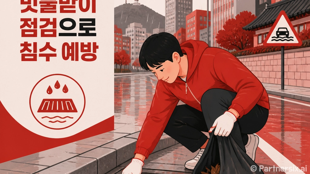 우리 동네 빗물받이…