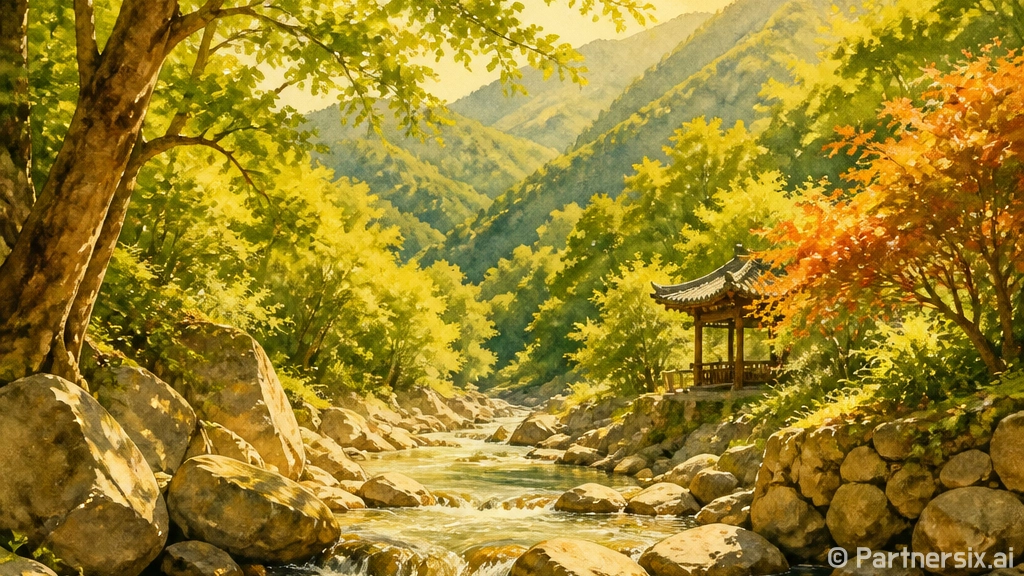 화순 수만리 계곡, 여름 힐링 명소