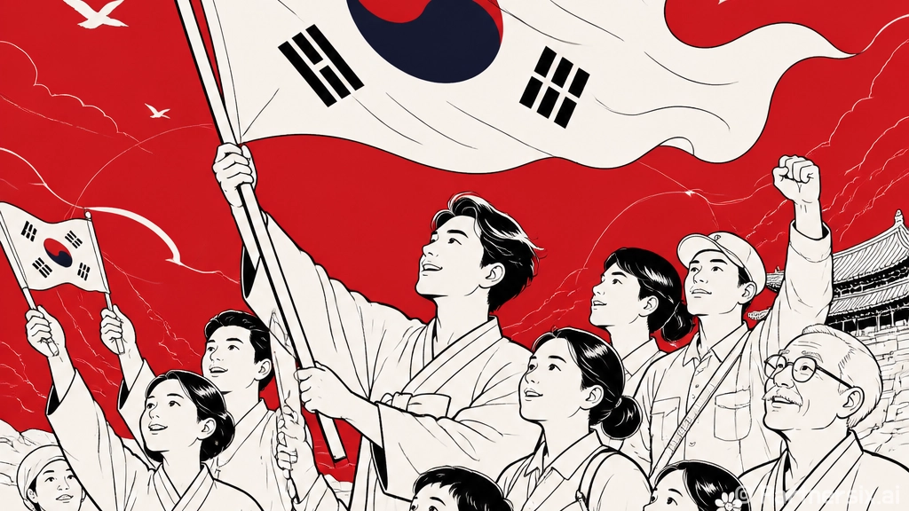 제81주년 광복절, 태극기 게양으로 나라사랑 실천