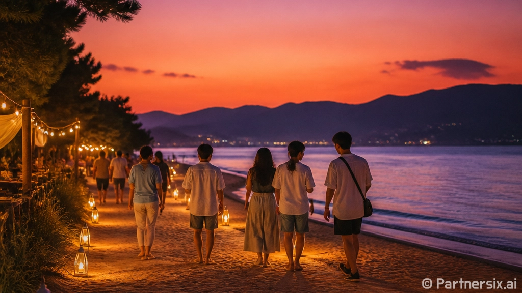 순천 와온해변, 여름밤의 낭만 명소