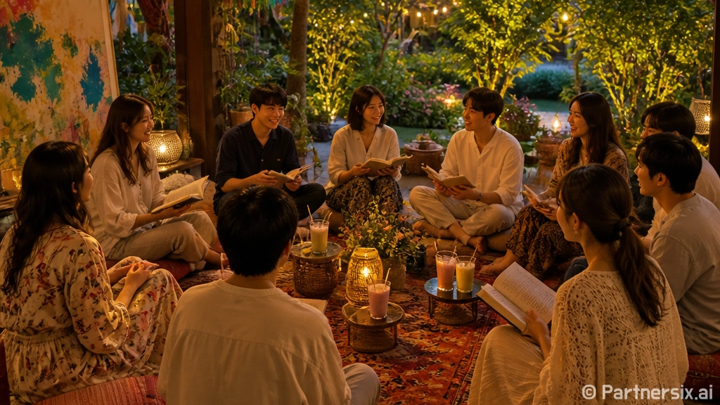 여름 끝자락, 장안살롱에서 책과 함께하는 밤