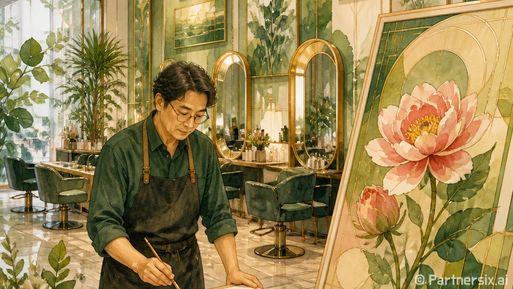 늦게 피어난 꽃, …