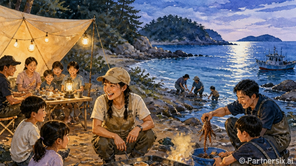 고흥 나로도 섬달빛…