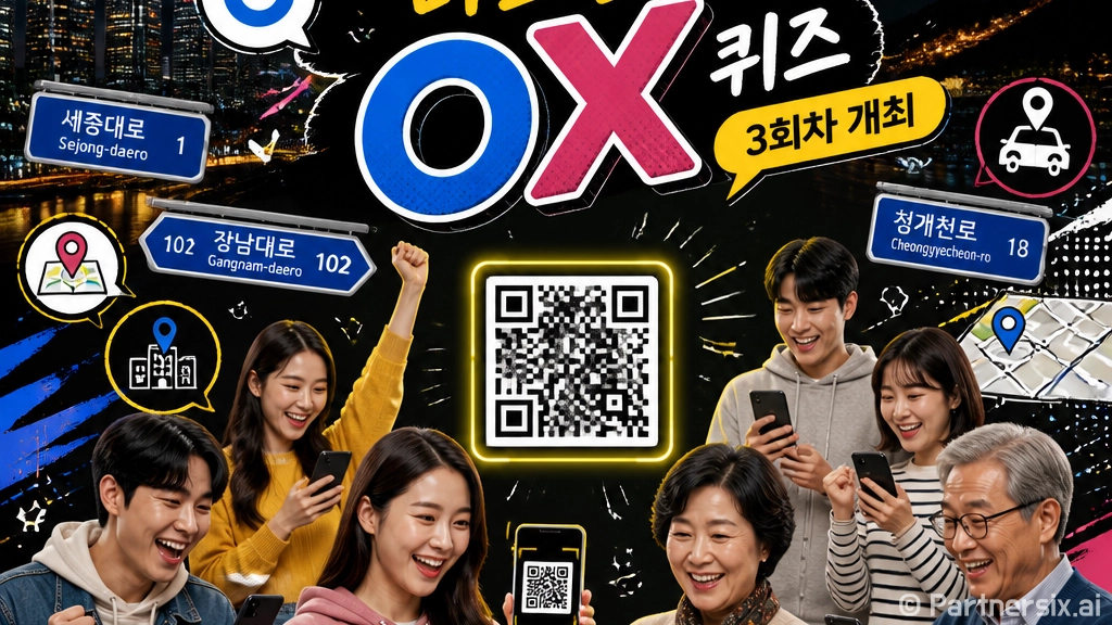 도로명주소 OX 퀴즈 3회차 도전하세요