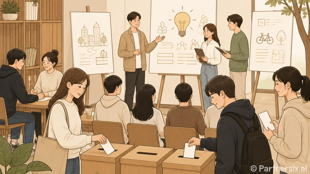 순천 청년정책 공모전 시민투표 시작