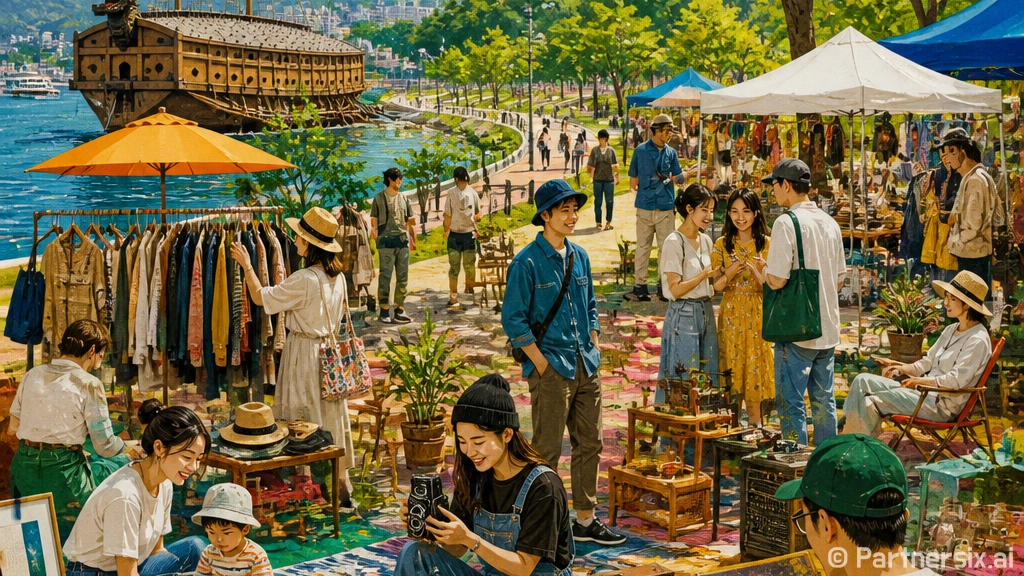 여수벼룩시장 9월 개장, 자원 나눔의 장 펼쳐진다