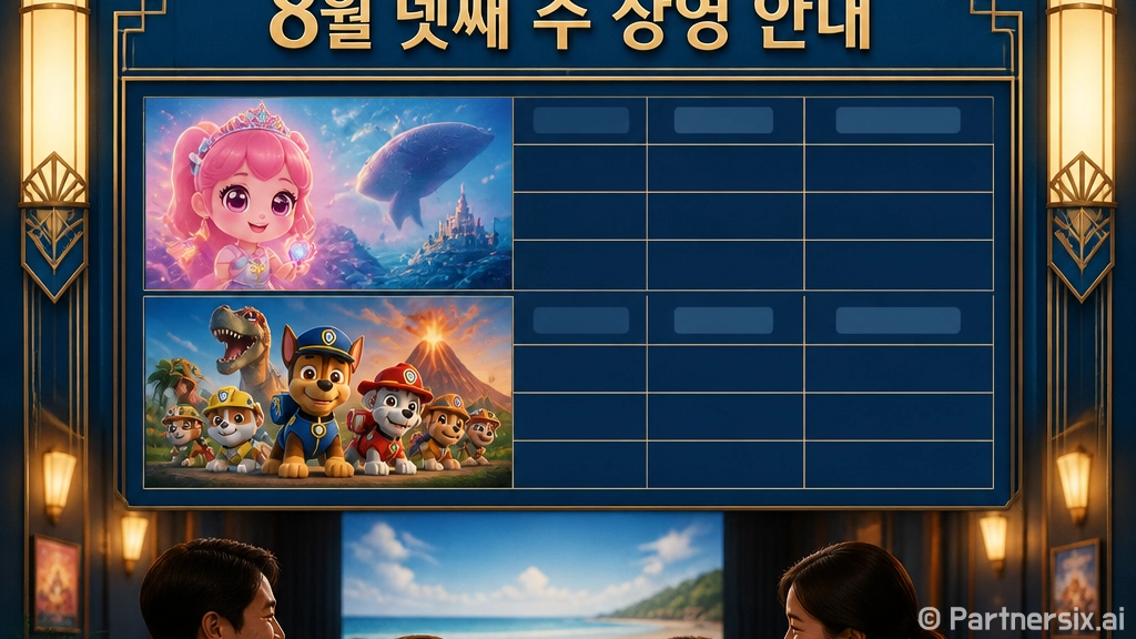 영광작은영화관 8월 넷째 주 풍성한 상영작