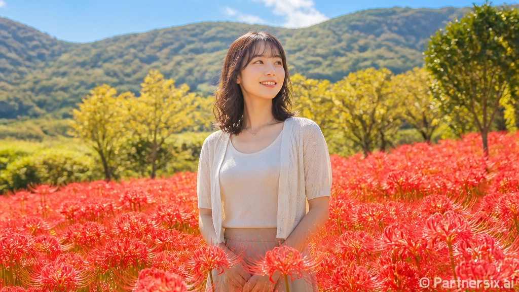 영광불갑산 상사화축…
