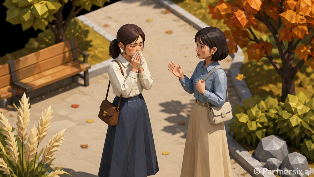 가을철 알레르기, …
