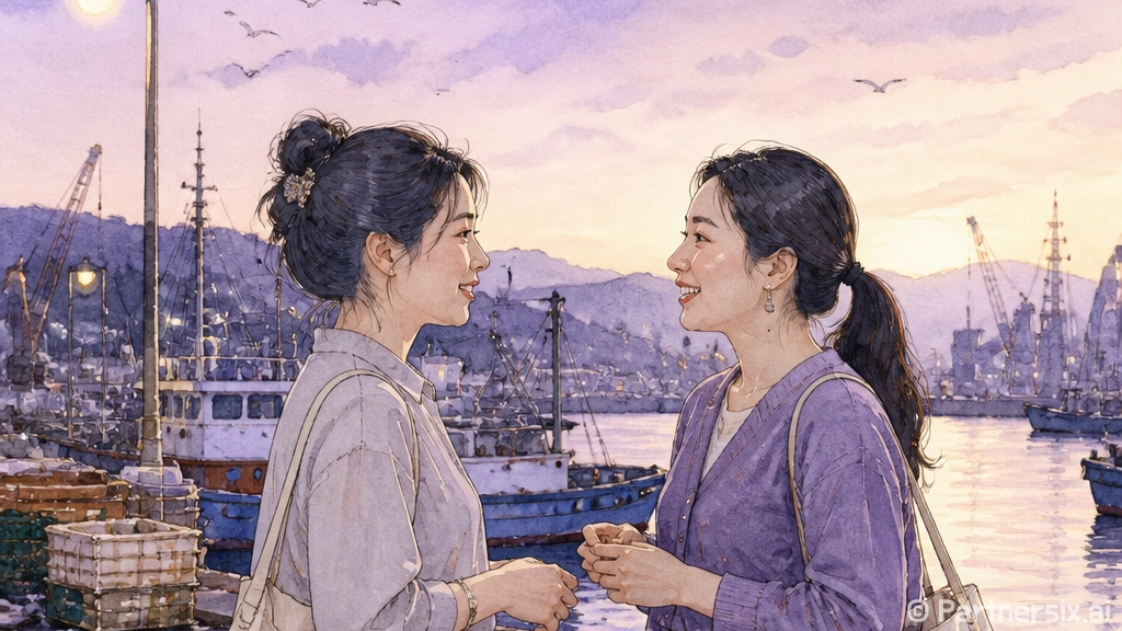 가을 전어와 윤동주 시가 만나는 광양 망덕포구