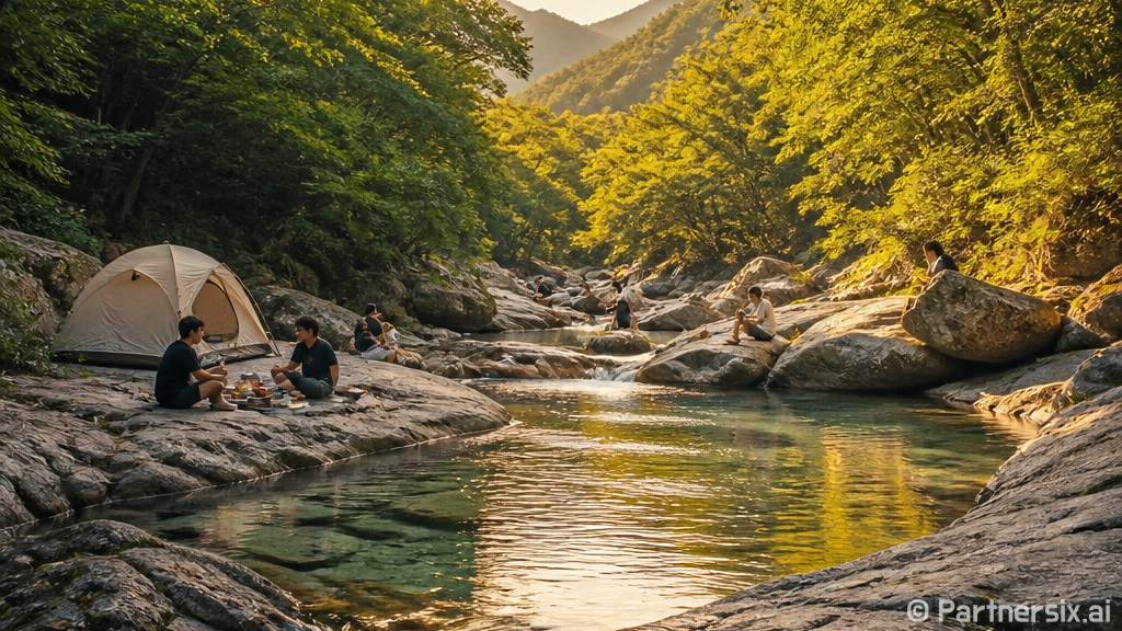 광양 성불계곡 9월 힐링 피크닉 명소