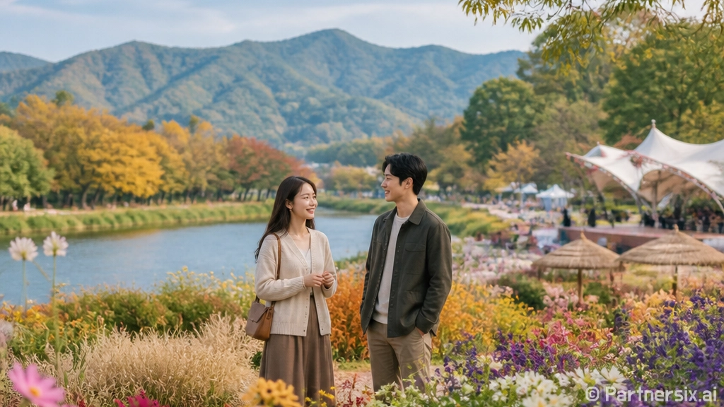 장성 황룡강 가을꽃…