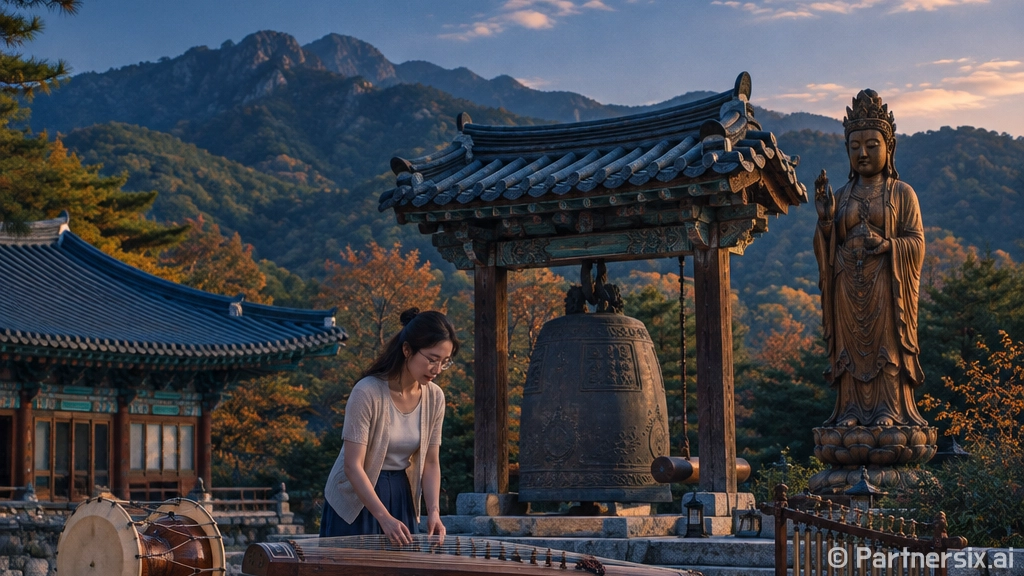 산사에서 만나는 가을 음악의 향연