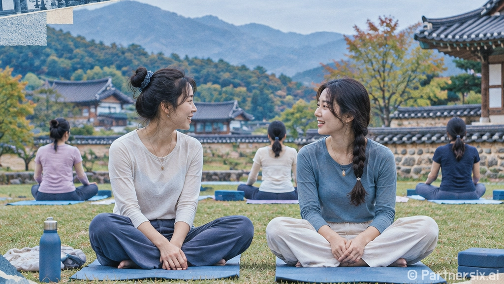 가을 맞이 영광 요가·싱잉볼 체험