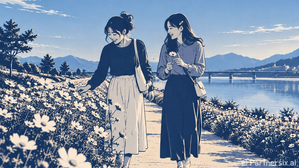 광양 서천 가을꽃 산책 명소