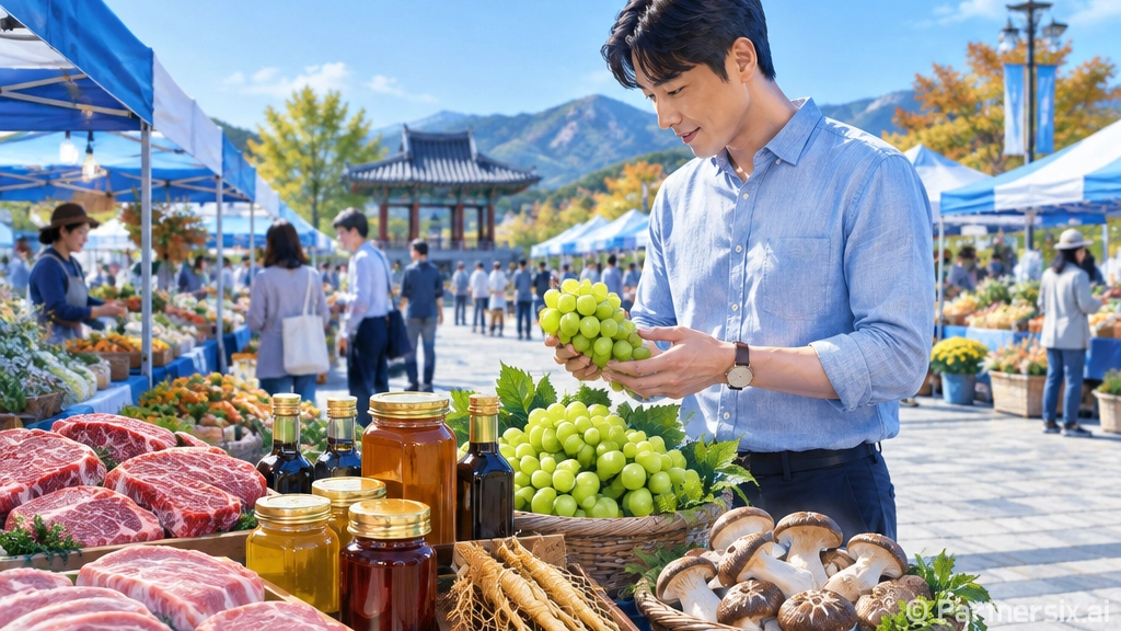 화순군 추석맞이 농특산물 직거래장터 개최