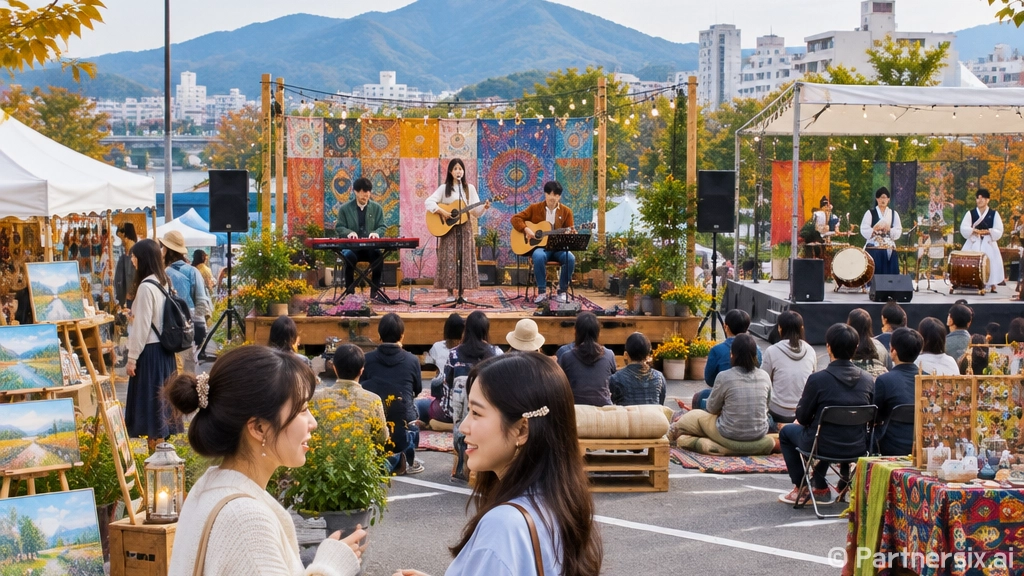 순천 가을밤 물들이…