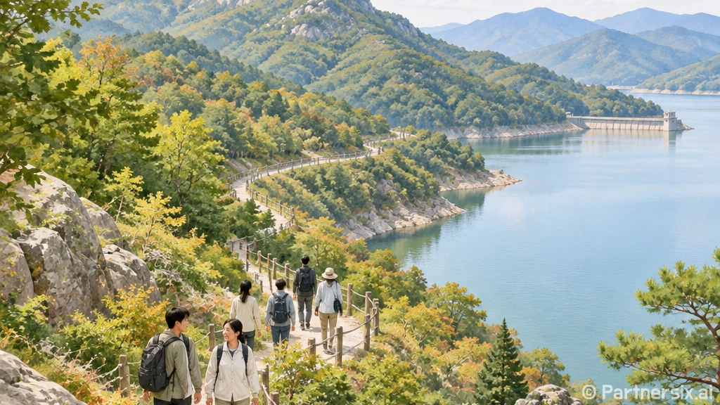 가을바람 타고 걷는 보성 오봉산과 해평저수지 둘레길