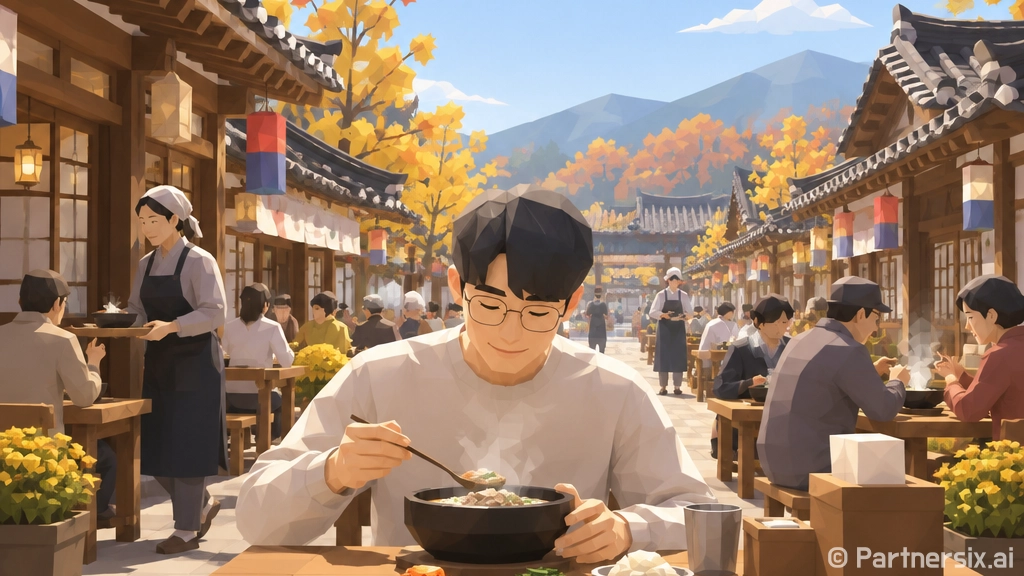 추석 연휴 웃장 국밥거리 영업 총정리