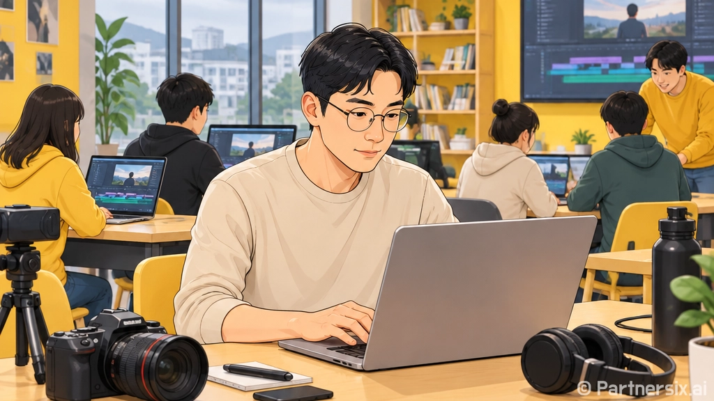 화순 청년 미디어공작소 숏폼 영상 편집 강좌 모집